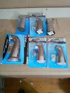 lot 77 image: Universal Tub Spout with Handheld Shower Fitting by DANCO- mixed lot of 6