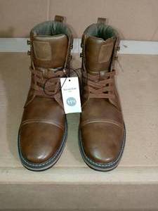 lot 90 image: 11 12 brown boots by Goodfellow - not used
