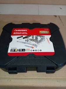 lot 96 image: Mechanics Tool Set (38-Piece) by Husky- not used - wrench is broken