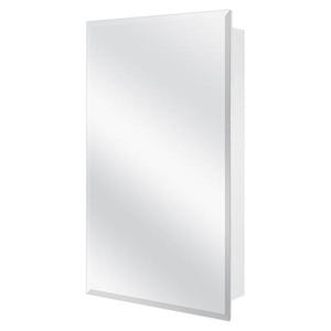 lot 34 image: 16 in. W x 26 in. H Frameless Recessed or Surface-Mount Bathroom Medicine Cabinet by Glacier Bay