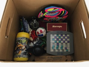 lot 11 image: Vintage Toys Box