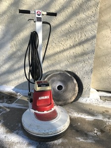 lot 22 image: Advance Matador Floor Machine  Brushes