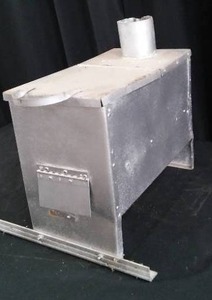 lot 27 image: FISH HOUSE STOVE