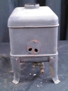 lot 28 image: PROPANE FISH HOUSE STOVE