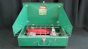 lot 49 image: COLEMAN PROPANE CAMP STOVE
