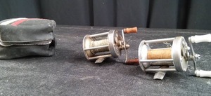 lot 65 image: VINTAGE FISHING REELS