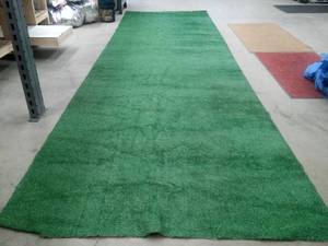 lot 107 image: INDOOR OUTDOOR GRASS LIKE CARPET