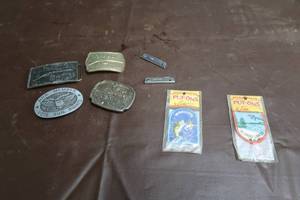 lot 203 image: BELT BUCKELS