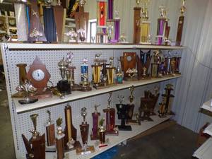 lot 3 image: Large Lot of Trophies