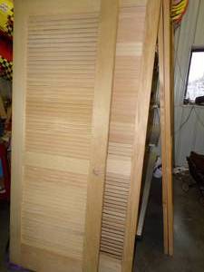 lot 28 image: Pair of Closet Doors