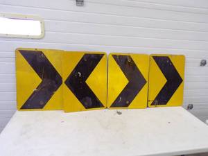 lot 63 image: 4 Metal Arrow Signs