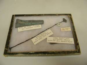 lot 29 image: ANTIQUE ARCHAELOGY ARTIFACTS - GREAT VERY COOL PIECES - SEE PICTURES