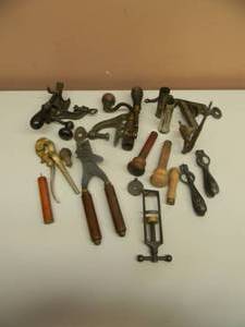 lot 64 image: VINTAGE  ANTIQUE TOOLS - SOME VALUABLE - SEE PICTURES