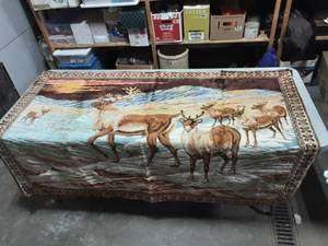 lot 25 image: Caribou Tapestry 70x48