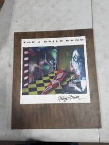 lot 36 image: J. Geils Band-Freeze Frame Print 15x18