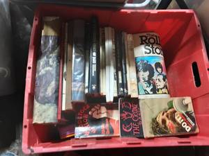 lot 40 image: Tote Bin Full Of Books