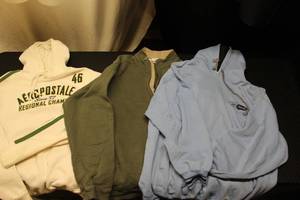 lot 11 image: 3 mens sweatshirts, size L...
