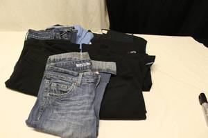 lot 47 image: 3 jeans, 3 dress, 2 comfort, size 2...