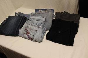lot 48 image: size 4, 1 jeans, 1 shorts, size 5-2...