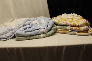 lot 55 image: 10 baby in a bag, various sizes...