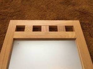 Oak Wall Mirror