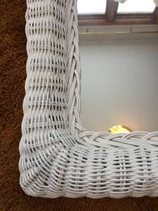 Wicker Wall  Mirror