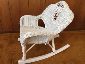 Childs Wicker Rocker