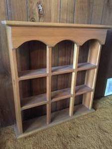 Handmade Wooden Wall Display Piece