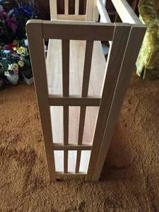 Wooden Three Shelf Rack