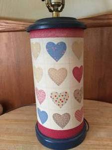 Heart Pattern Table Lamp