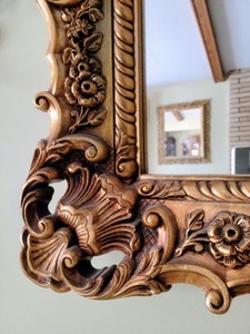 Ornate Gold Mirror