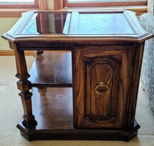 Wood Side Table