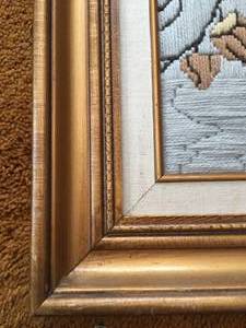 Embroidered Framed Art