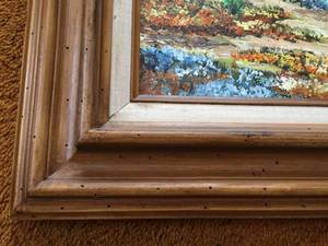 Oil On Canvas Framed Art by Rogers