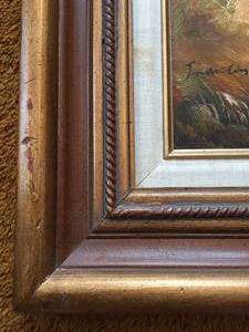 Oil On Canvas Framed art