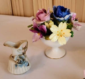 Vintage Porcelain Flowers