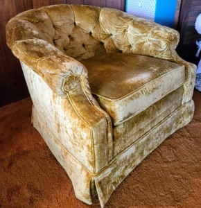 Vintage Tufted Chair