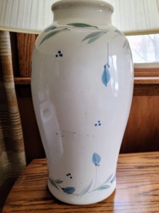 Pair Of Hand Painted CCD Table Lamps