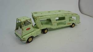 lot 8 image: Vintage Tonka Steel Car CarrierTransporter Semi