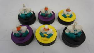 lot 51 image: Vintage 1997 McDonalds Mighty Ducks Hockey Pucks