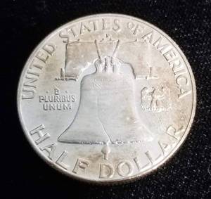 lot 37 image: 1963-D FRANKLIN HALF DOLLAR
