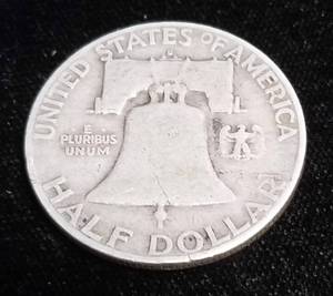 lot 43 image: 1953-D FRANKLIN HALF DOLLAR