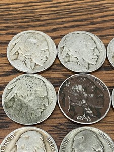 lot 14 image: (20) Different Dated Nickels