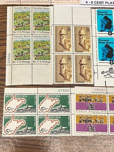 lot 17 image: (16) Different Plate Blocks