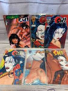 lot 5 image: Lot of 6 Shi Comic Books