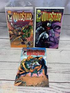 lot 16 image: Wild Star Comic Book Issues #1-6