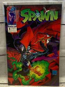 lot 18 image: Spawn Issue #1 Comic Book   (Graded these sell for outrageous prices)