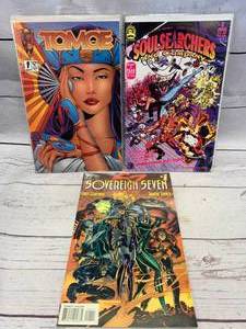 lot 20 image: Lot of 3 Vintage Comic Books