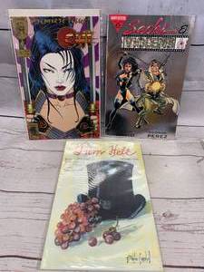 lot 23 image: Lot of 3 Vintage Comic Books