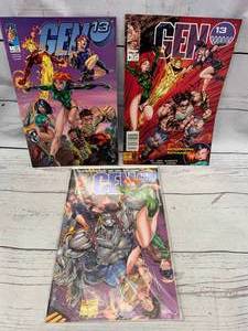 lot 30 image: Gen 13 Comic Book Issues #1, 2, & 3